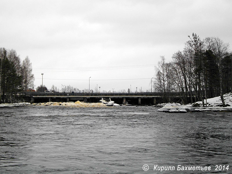 Плотина на пороге Эммякоски