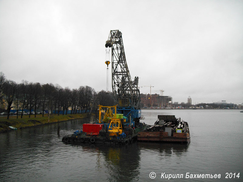 Плавучий кран "СПК-2"