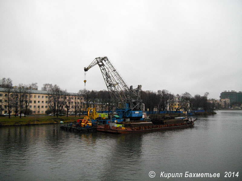 Плавучий кран "СПК-2"