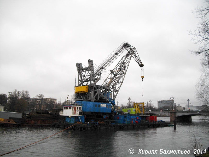 Плавучий кран "СПК-2"