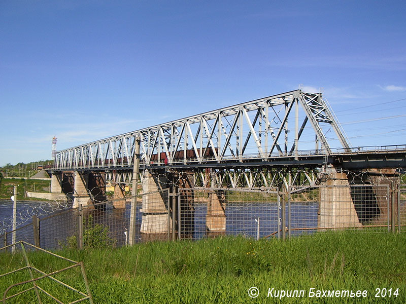 Железнодорожный мост через Волхов