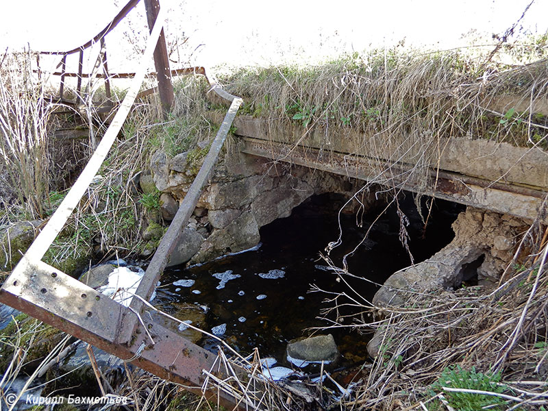 Развалины водяной мельницы