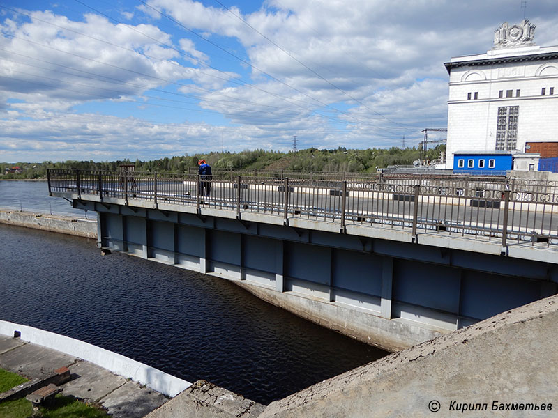 Разводной мост на Верхнесврирском шлюзе