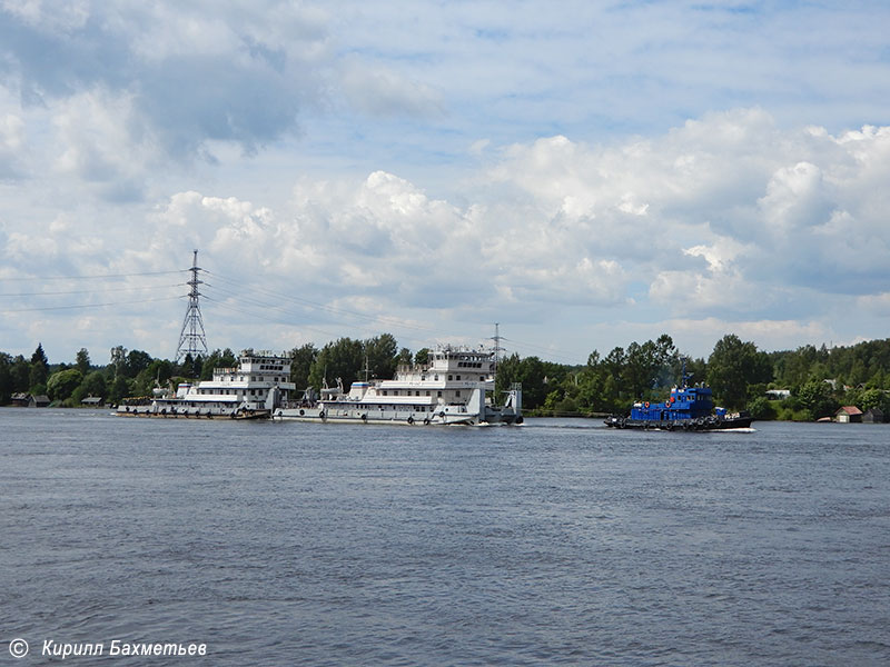 Буксиры "РБ-250", "РБ-347" и "РБ-346"