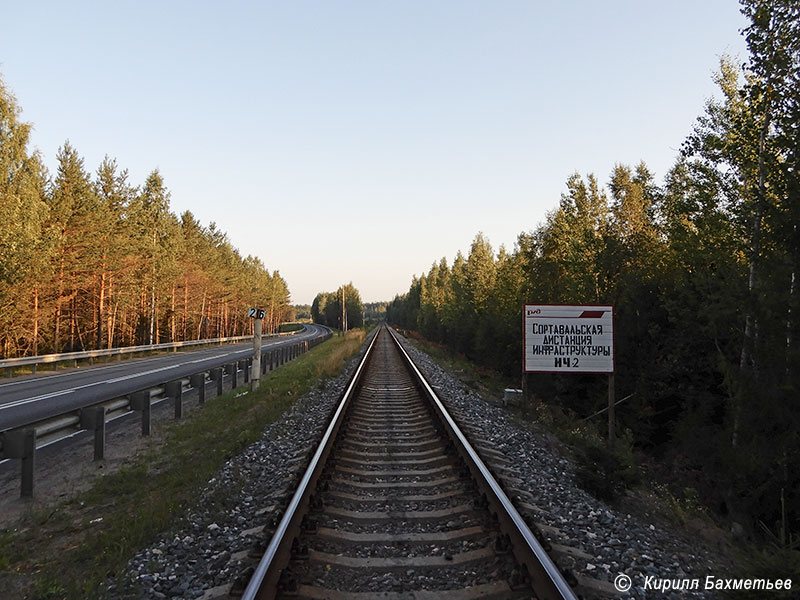 Перегон Лодейное Поле - Олонец
