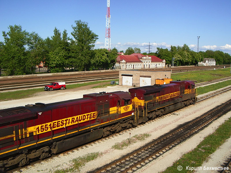 Тепловозы C36-7i-1509 и C36-7i-1551