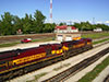 Тепловозы C36-7i-1509 и C36-7i-1551